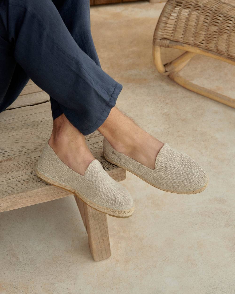 Manebí Organic Hemp Espadrilles - La Havana Natural