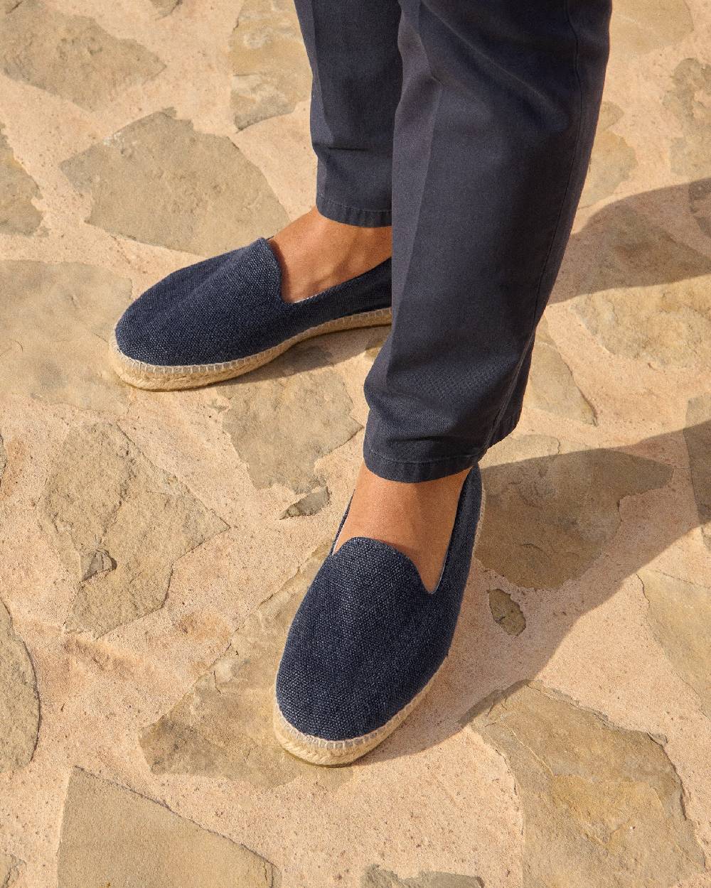 Manebí Organic Hemp Espadrilles - La Havana Navy