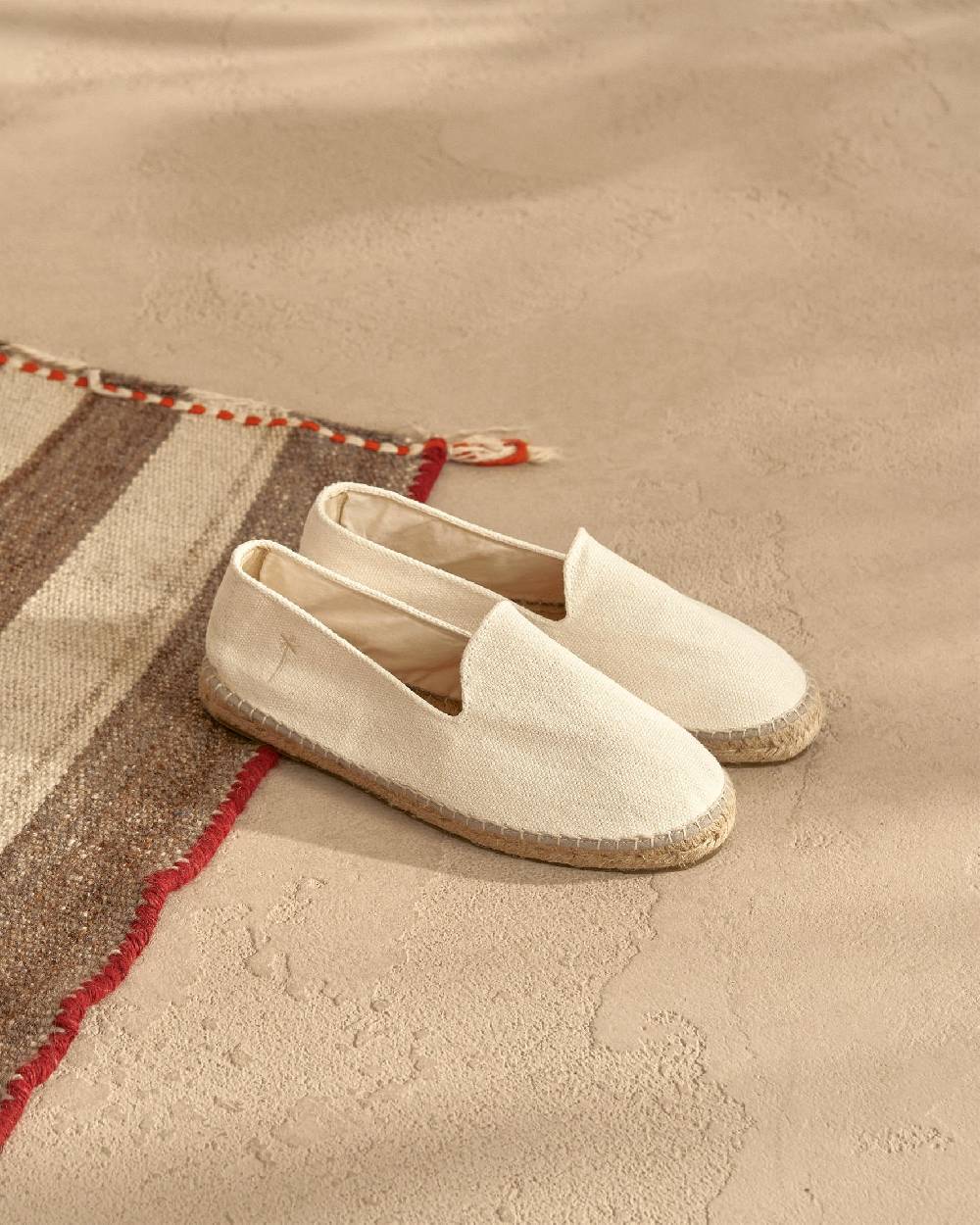 Manebí Organic Hemp Espadrilles - La Havana White