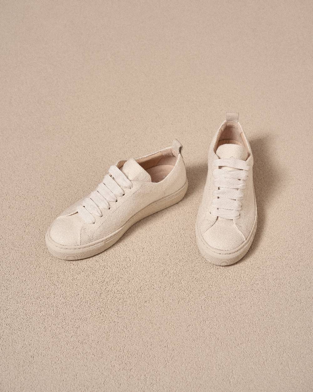 Manebí Organic Hemp Sneakers - La Havana White