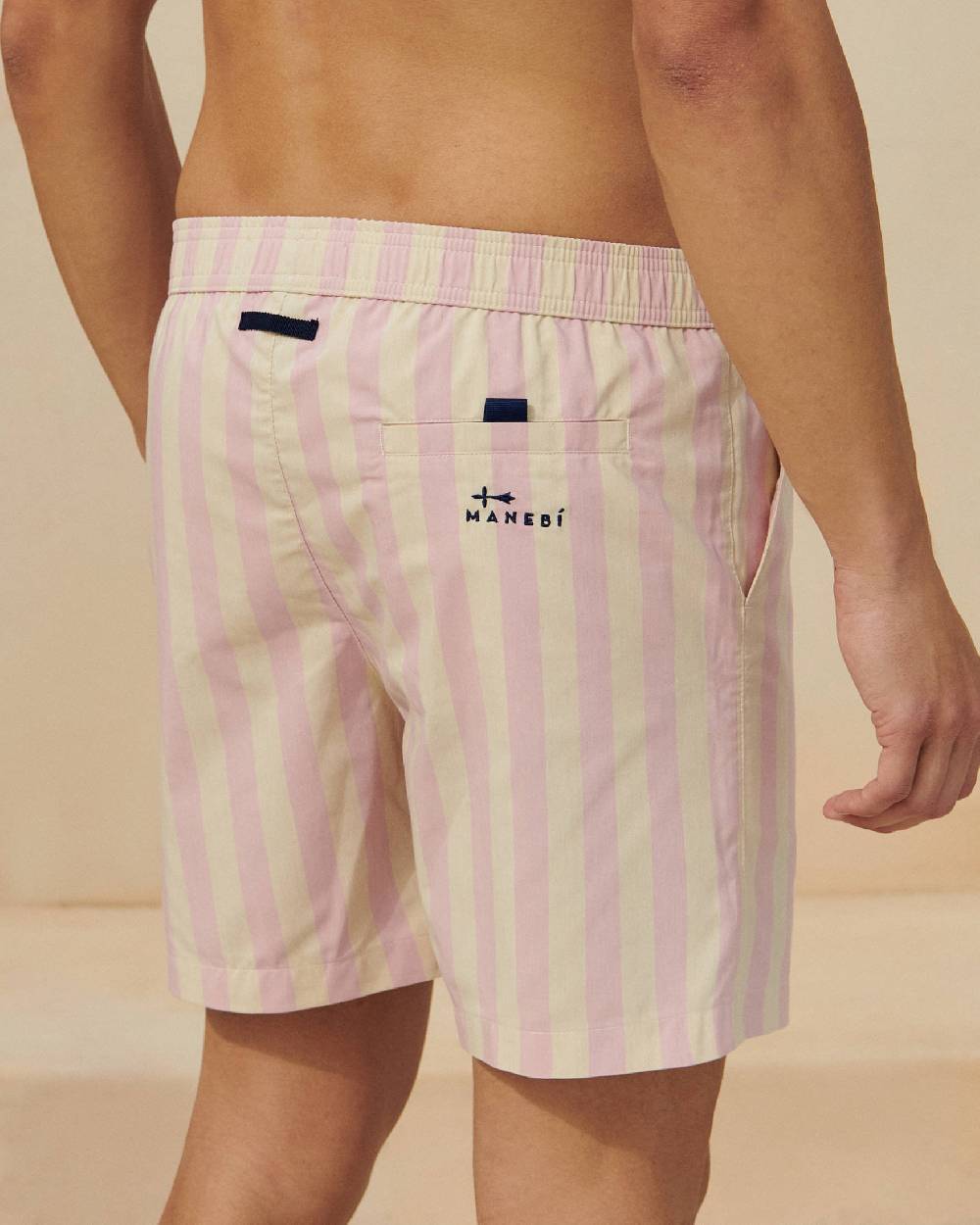 Manebí Printed Swim Shorts - Antique Rose