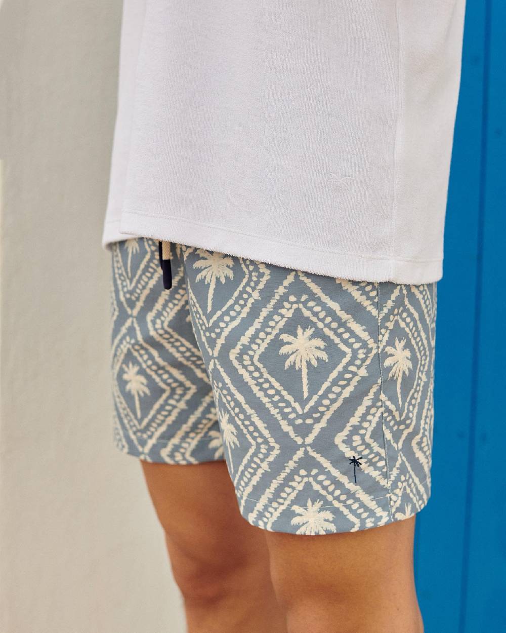 Manebí Printed Swim Shorts - Indigo
