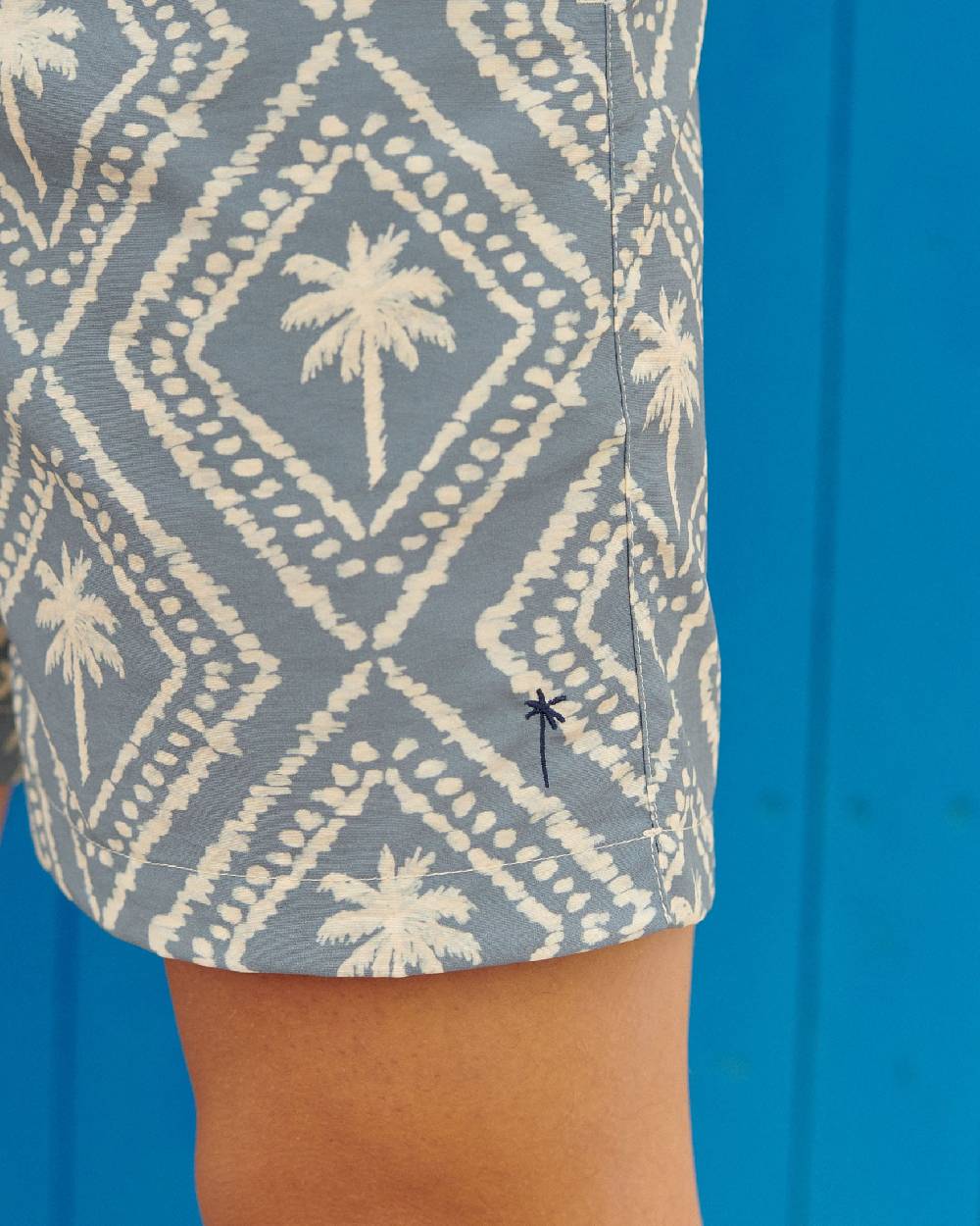 Manebí Printed Swim Shorts - Indigo