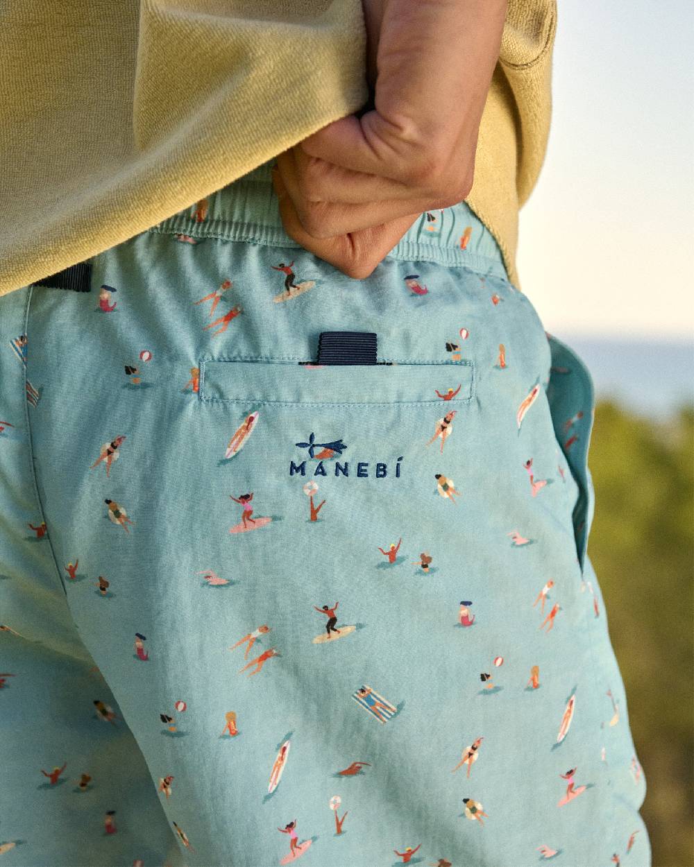 Manebí Printed Swim Shorts - Kids In The Sea