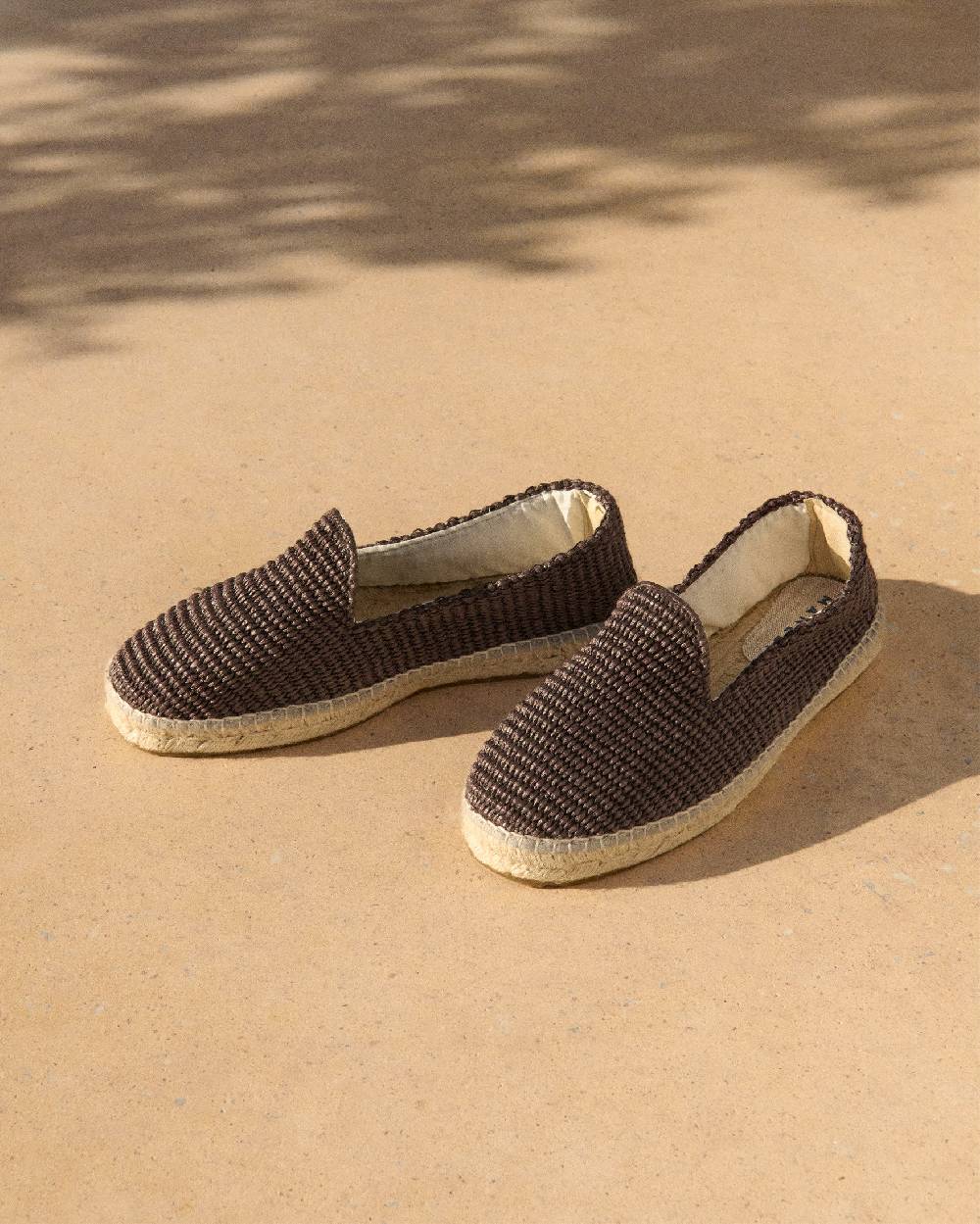 Manebí Raffia Espadrilles - Cocoa