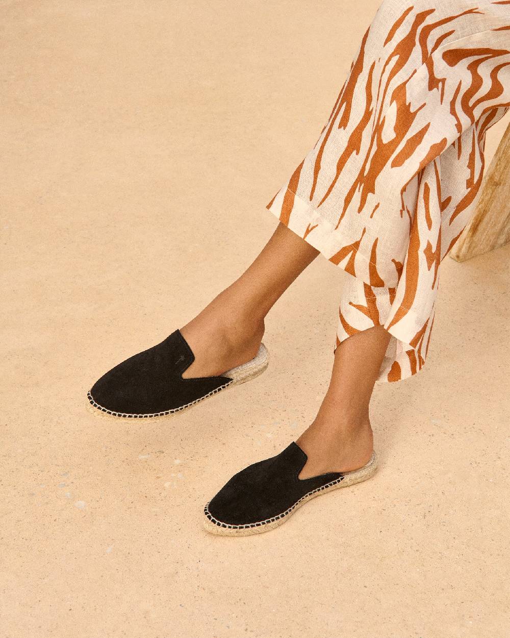 Manebí Sabot - Hamptons - Nero