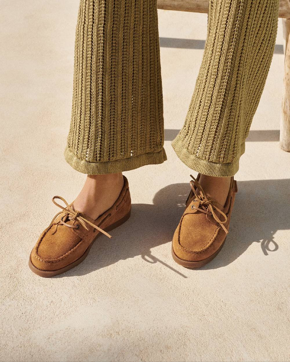 Manebí Suede Boat-Shoes - Hamptons Cuero