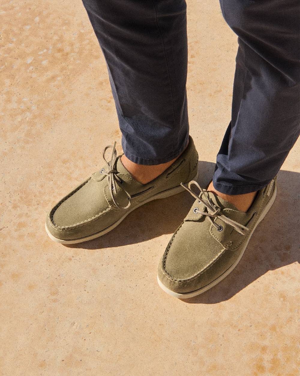 Manebí Suede Boat-Shoes - Hamptons Forest