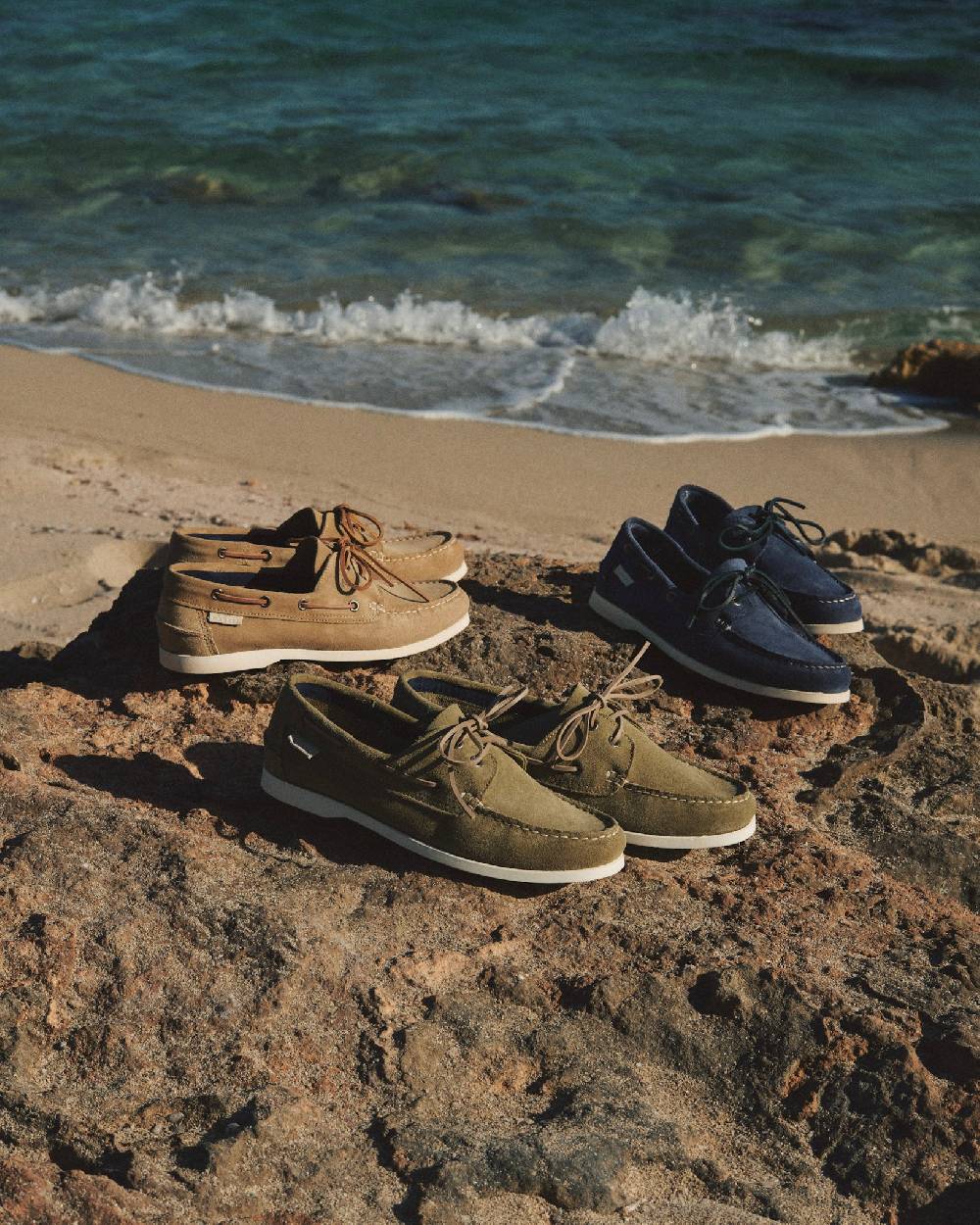 Manebí Suede Boat-Shoes - Hamptons Forest