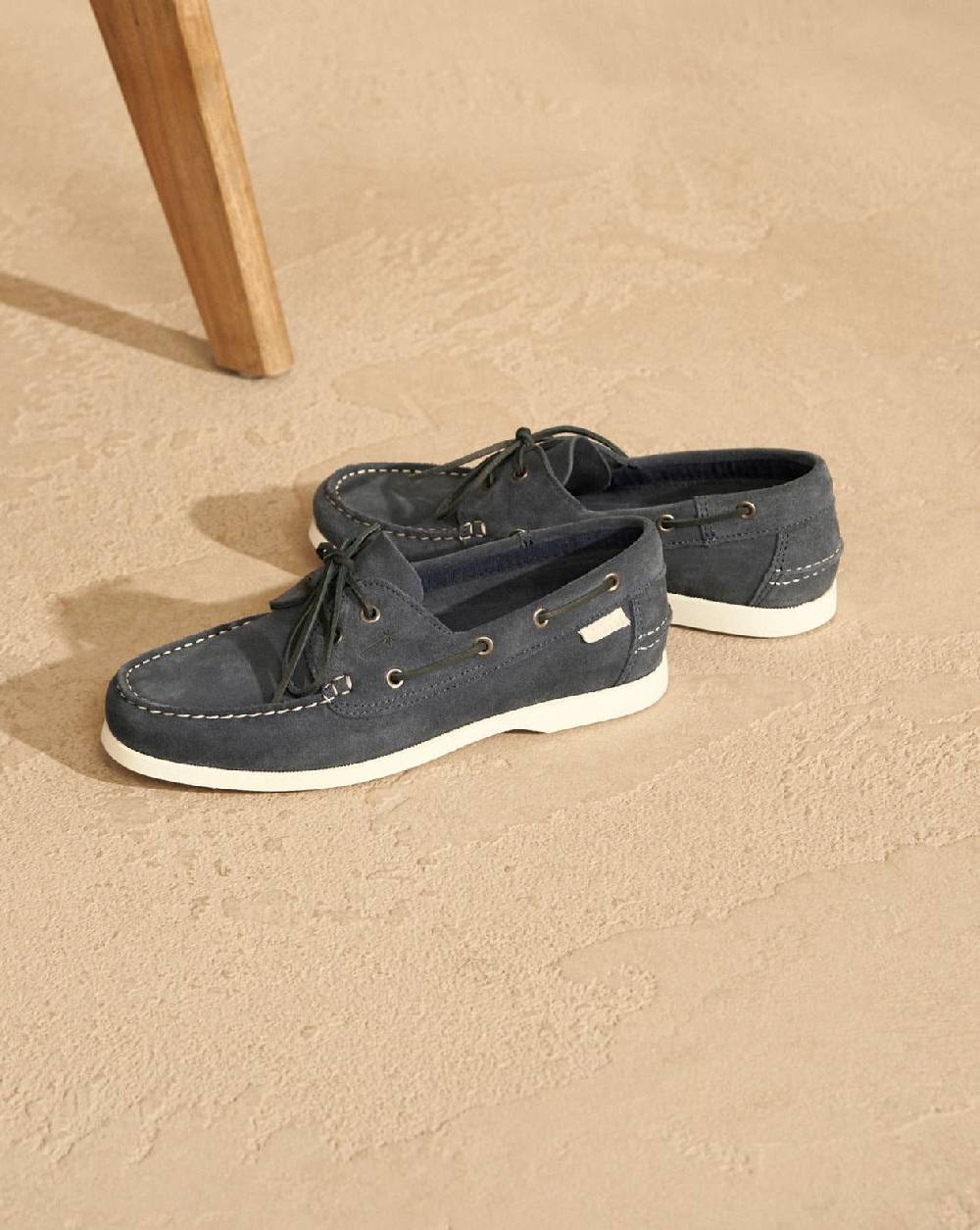 Manebí Suede Boat-Shoes - Hamptons Patriot Blue