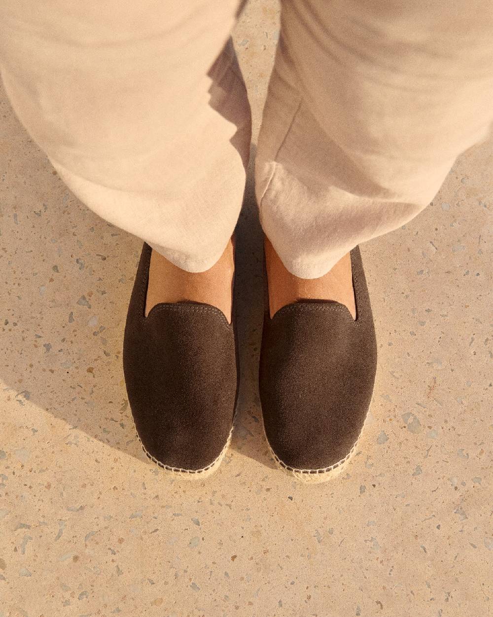 Manebí Suede Espadrilles - Cocoa