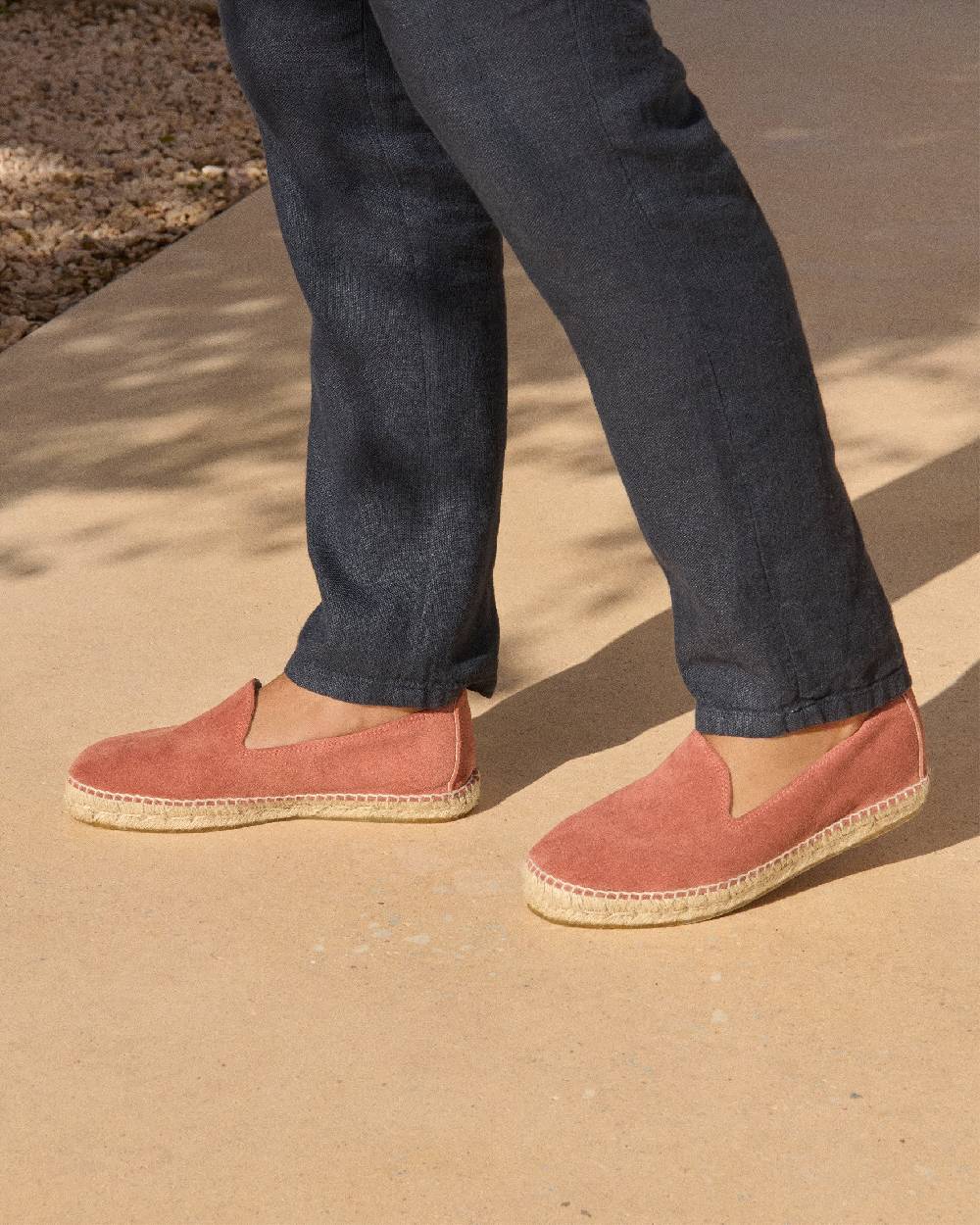 Manebí Suede Espadrilles - Hamptons Terracotta