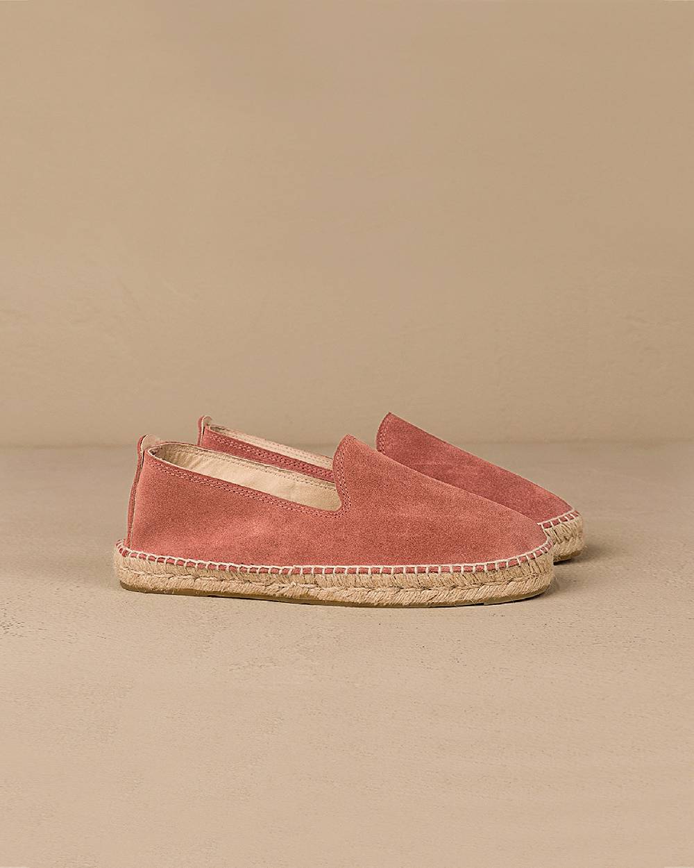 Manebí Suede Espadrilles - Hamptons Terracotta