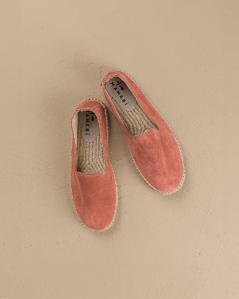 Manebí Suede Espadrilles - Hamptons Terracotta