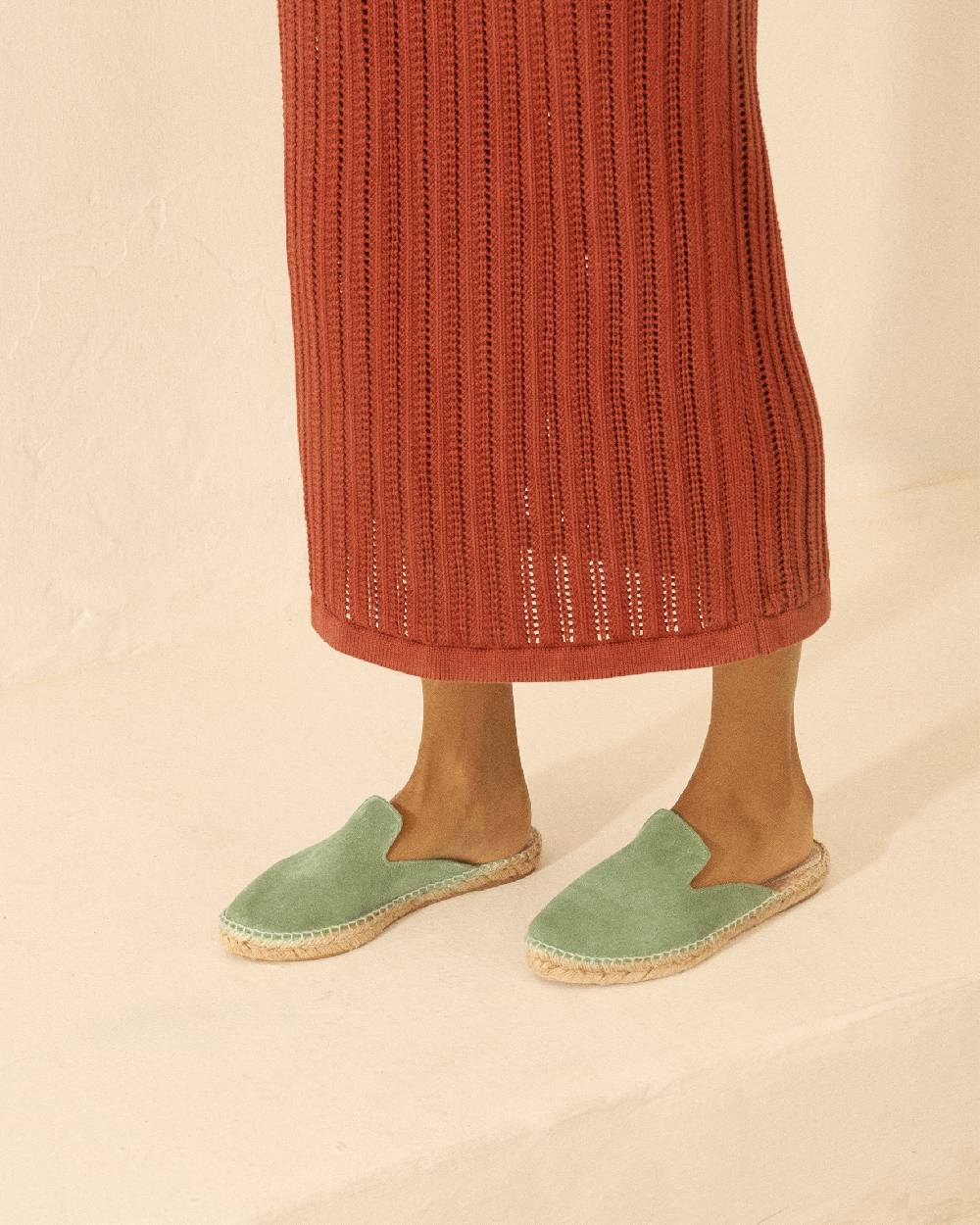 Manebí Suede Mules - Hamptons Sage