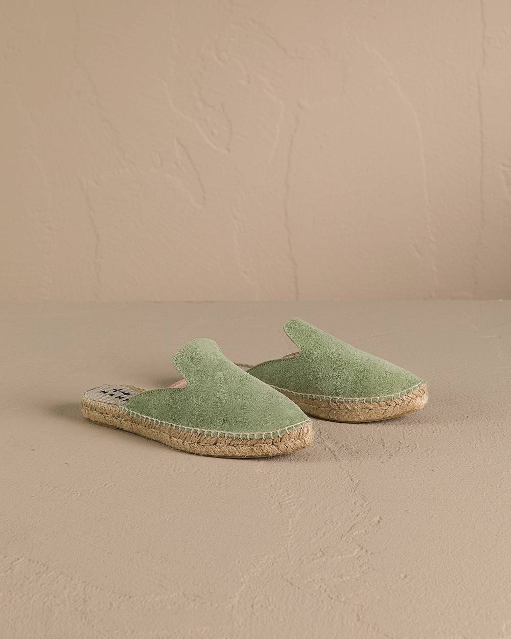 Manebí Suede Mules - Hamptons Sage