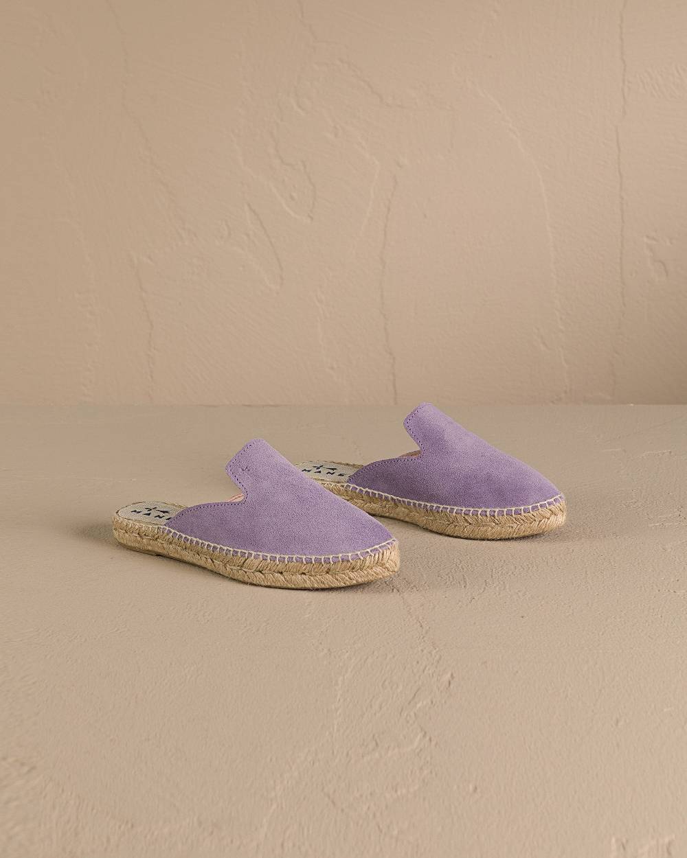 Manebí Suede Mules - Wisteria Lilac