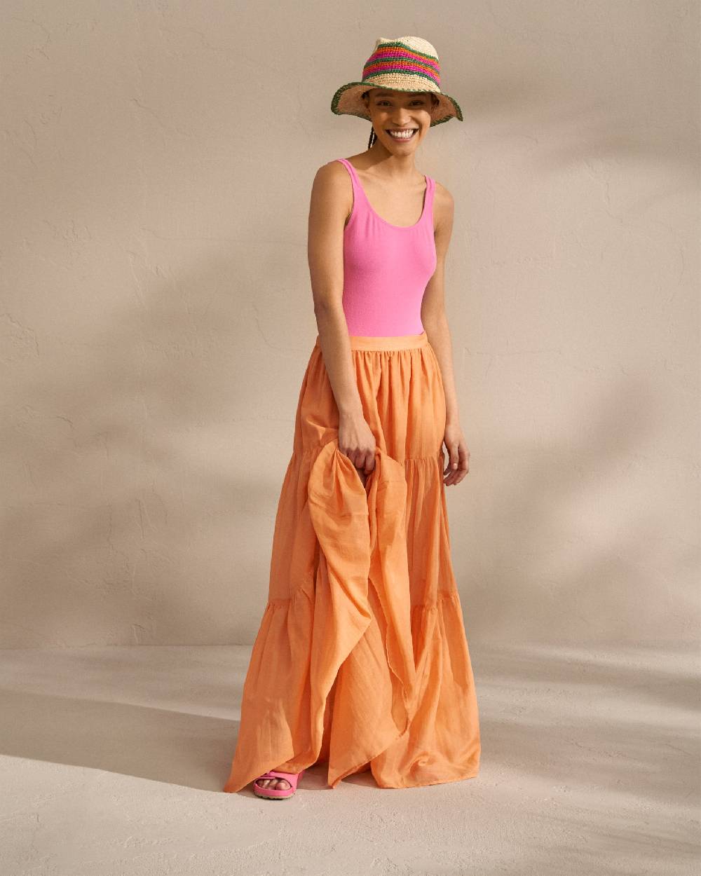 Manebí Terry Cotton One Piece - Soft Touch Bold Pink