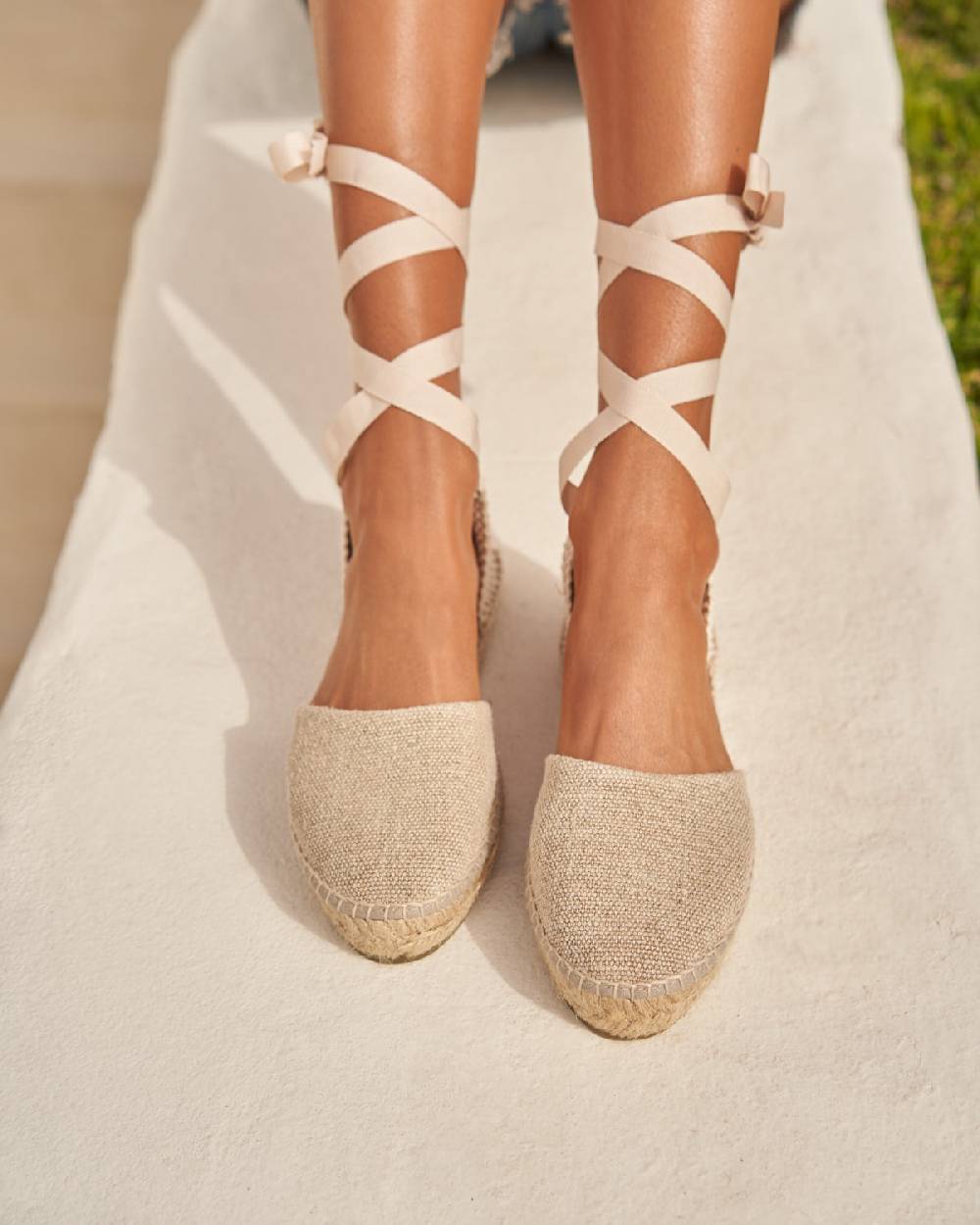 Manebí Organic Hemp Flat Valenciana Espadrilles - La Havana Natural