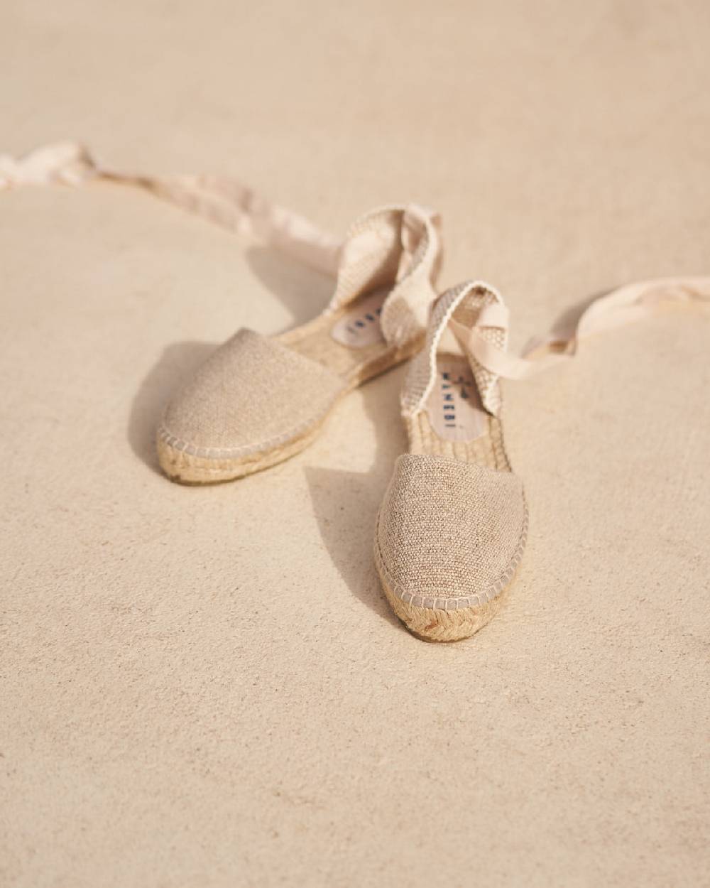 Manebí Organic Hemp Flat Valenciana Espadrilles - La Havana Natural