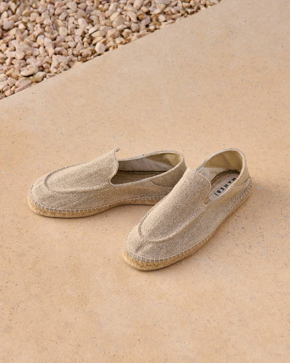 Manebí Organic Hemp Traveler Loafers|Espadrilles - Natural