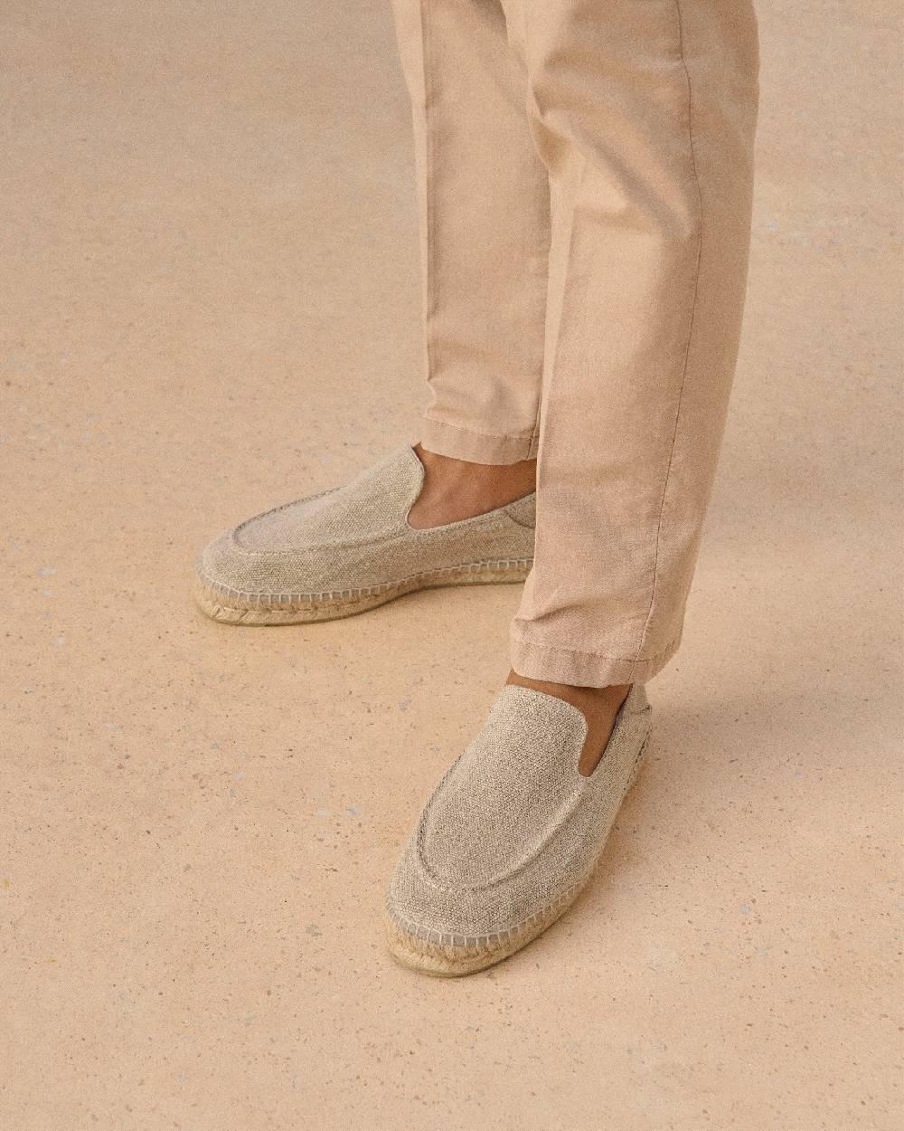 Manebí Organic Hemp Traveler Loafers|Espadrilles - Natural