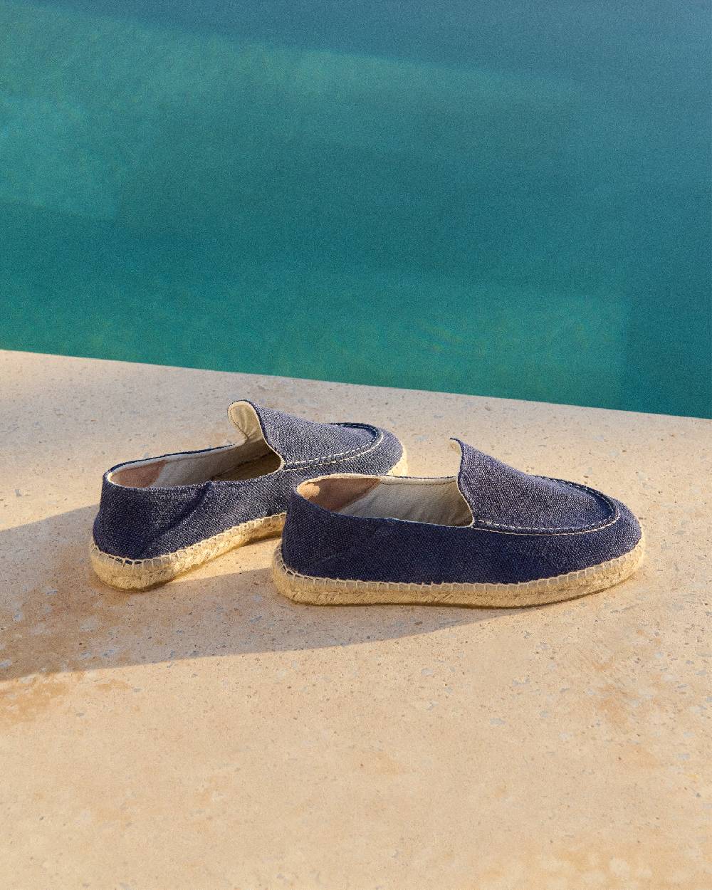 Manebí Organic Hemp Traveler Loafers|Espadrilles - Navy