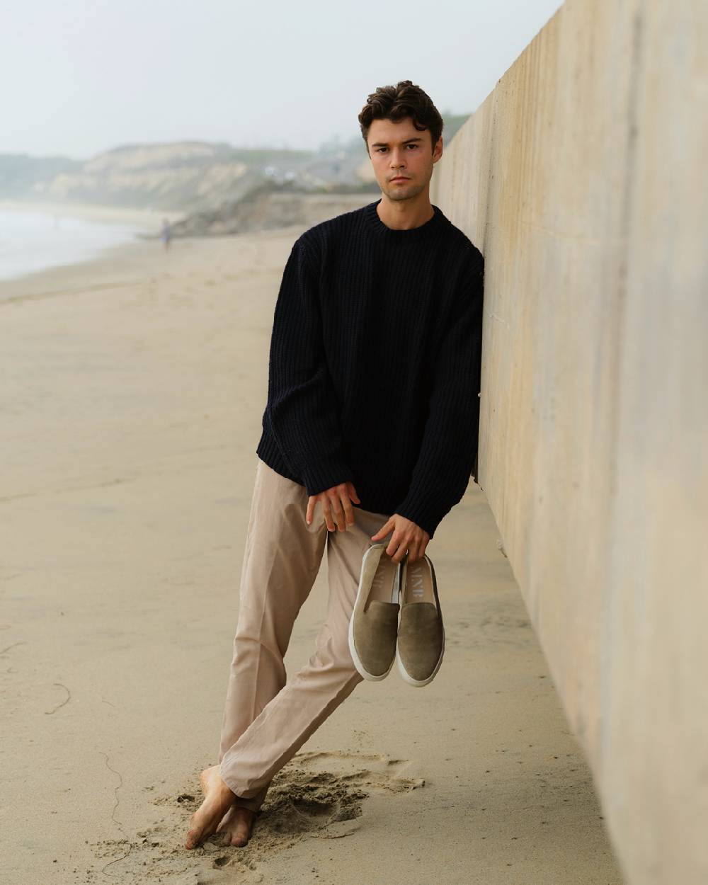 Manebí Slip-On In Pelle Scamosciata - Hamptons - Forest