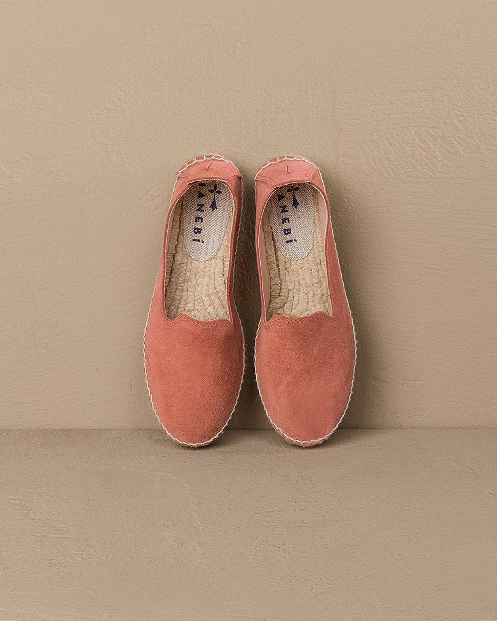 Manebí Suede Double Sole Espadrilles - Hamptons Terracotta