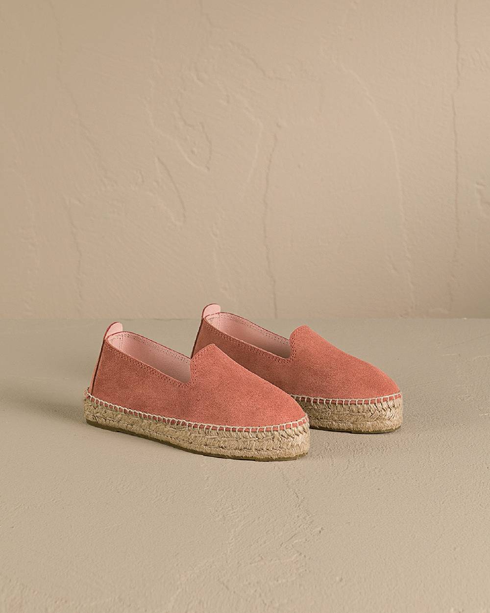 Manebí Suede Double Sole Espadrilles - Hamptons Terracotta