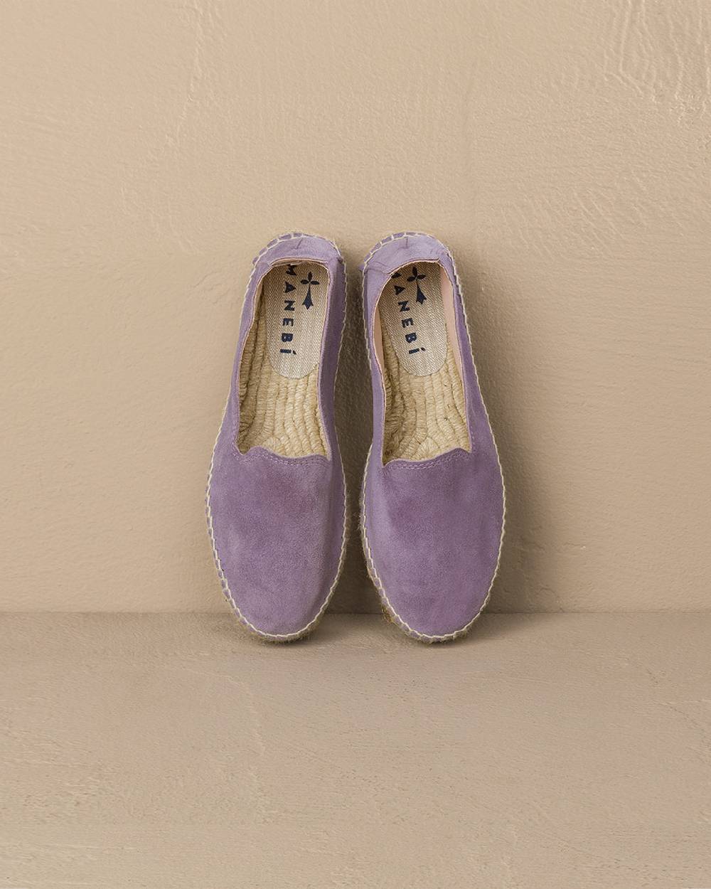 Manebí Suede Double Sole Espadrilles - Hamptons Wisteria Lilac