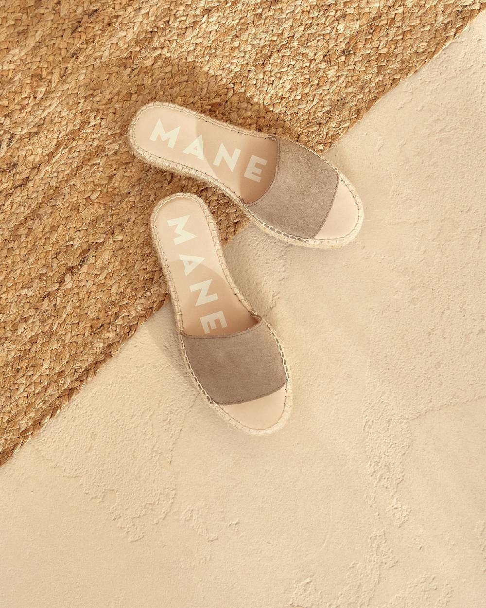 Manebí Suede Double Sole Slides - Hamptons Coco Brown