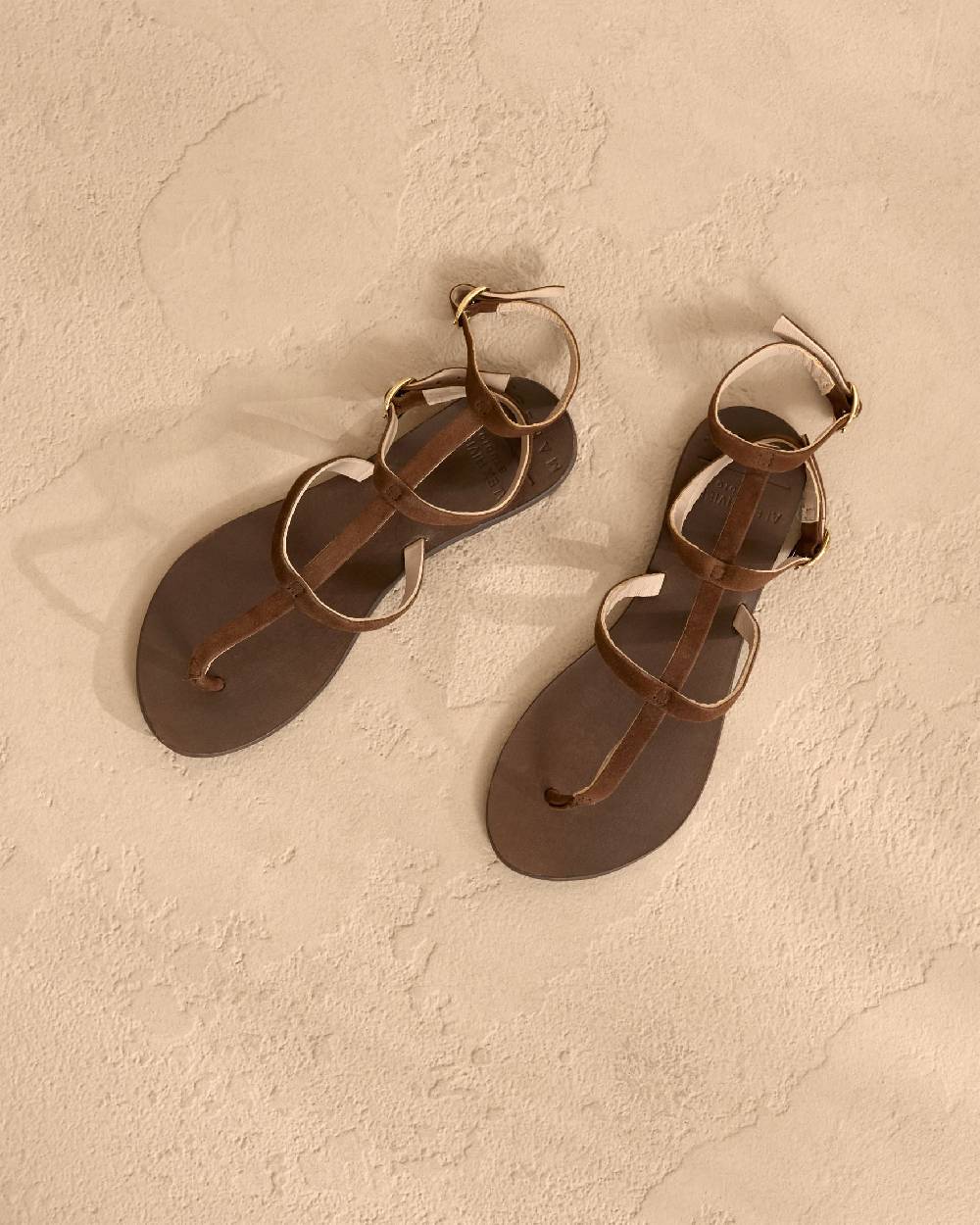Manebí Triomphe Leather Sandals - Gladiator Chocolate