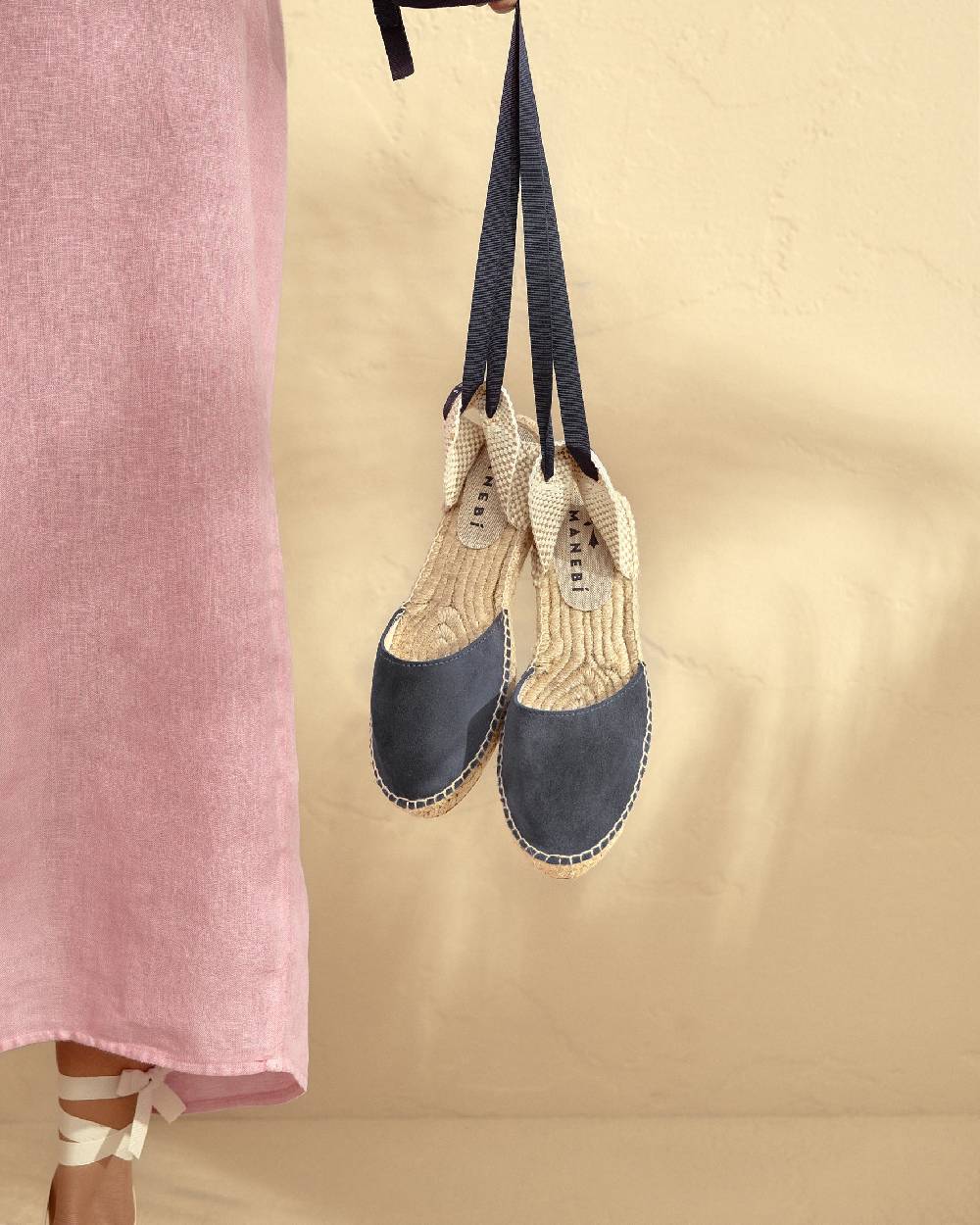 Manebí Valenciana Con Suola Bassa - Hamptons - Patriot Blu