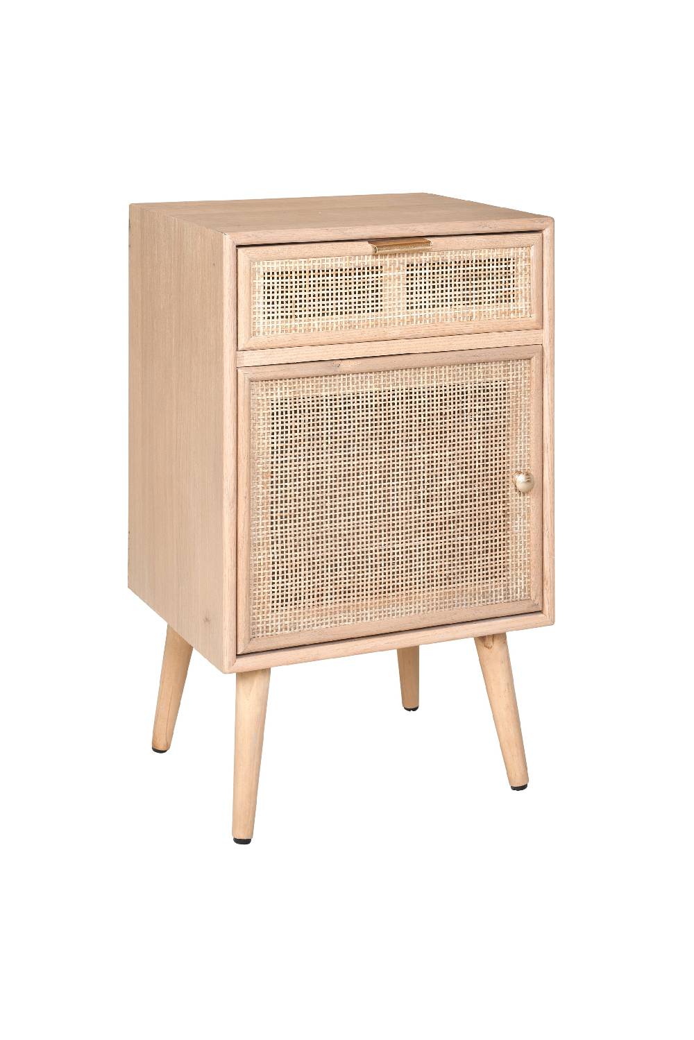 Novità Home Acapulco - Comodino Un Cassetto E Sportello Frontale Rattan