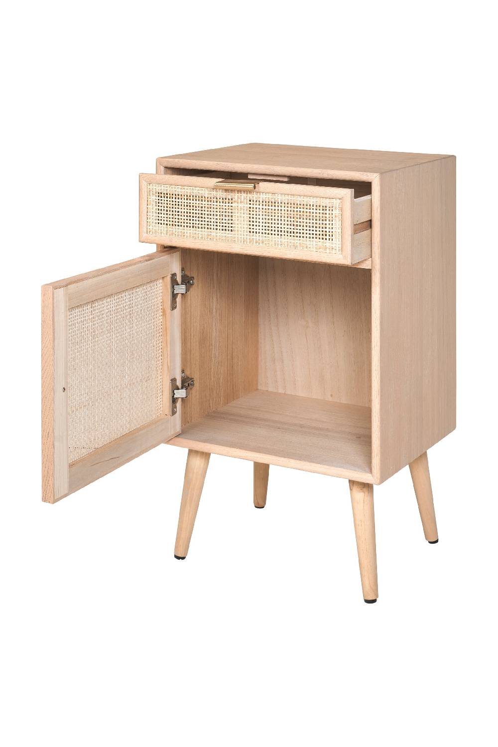 Novità Home Acapulco - Comodino Un Cassetto E Sportello Frontale Rattan