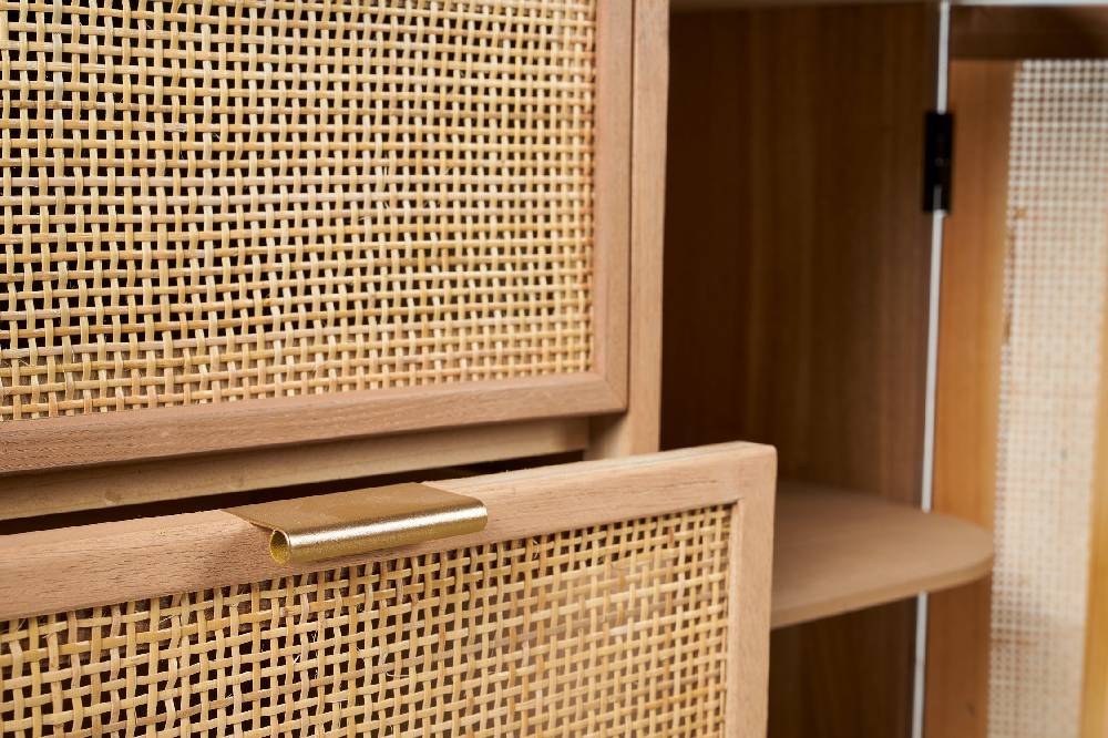 Novità Home Acapulco - Mobiletto Stondato 3 Cass 2 Sportelli