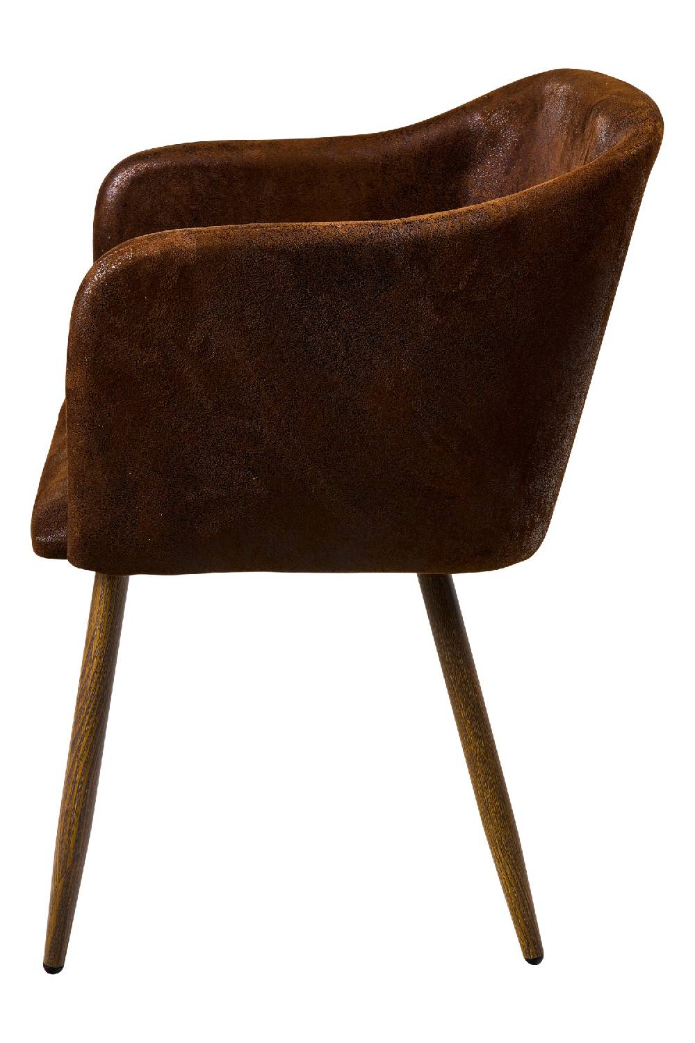 Novità Home Ada - Poltronicina Imobttita Tessuto Simil Pelle