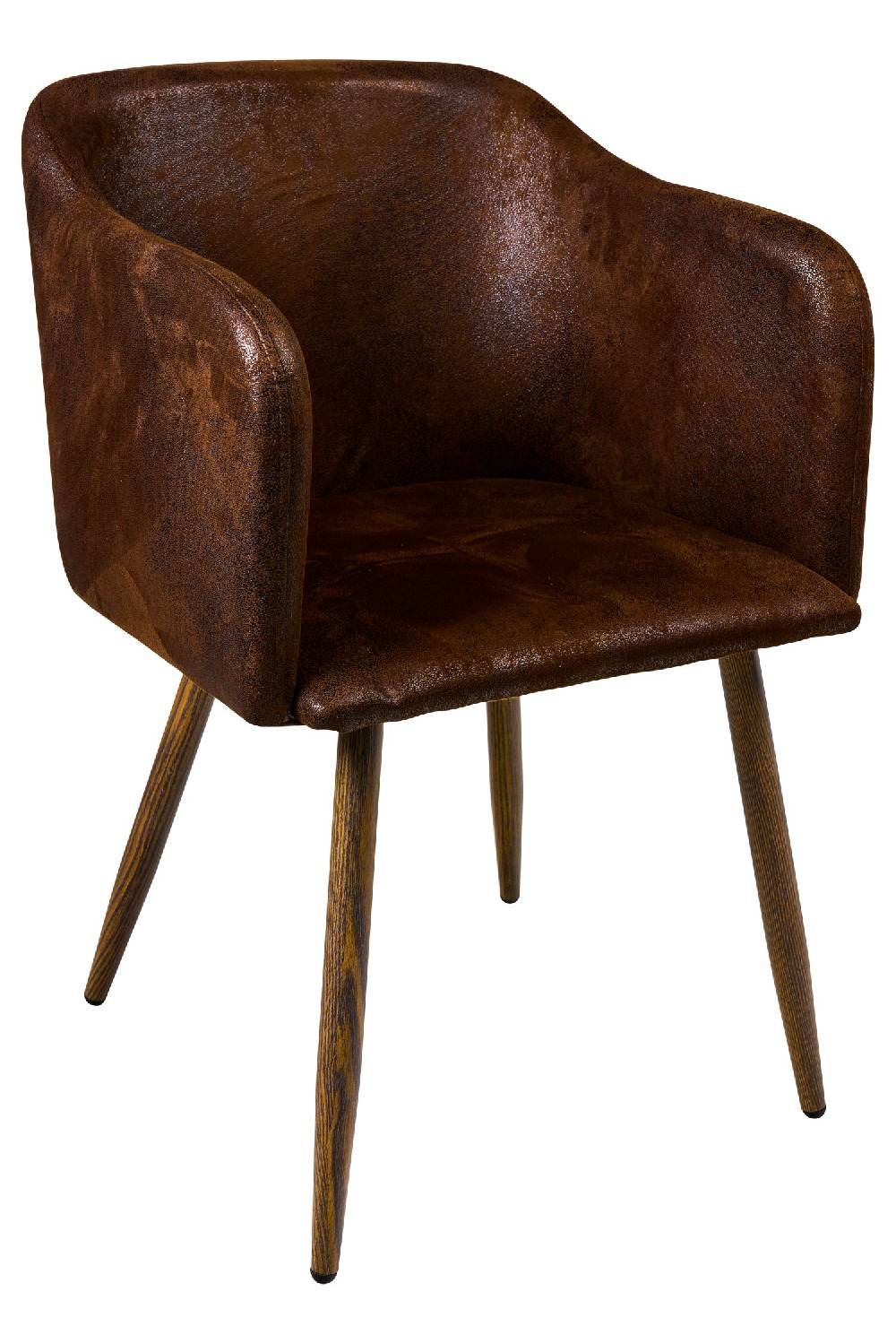 Novità Home Ada - Poltronicina Imobttita Tessuto Simil Pelle