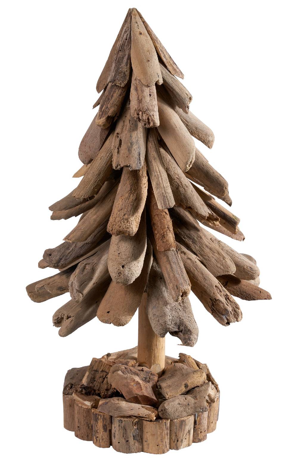 Novità Home Albero di Natale Piccolo in Albasia Marrone