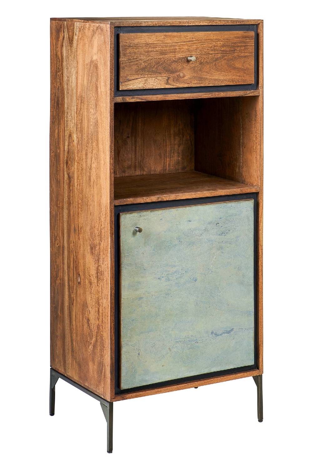 Novità Home Ardesia - Cabinet 1 Sportello, Un Cassetto