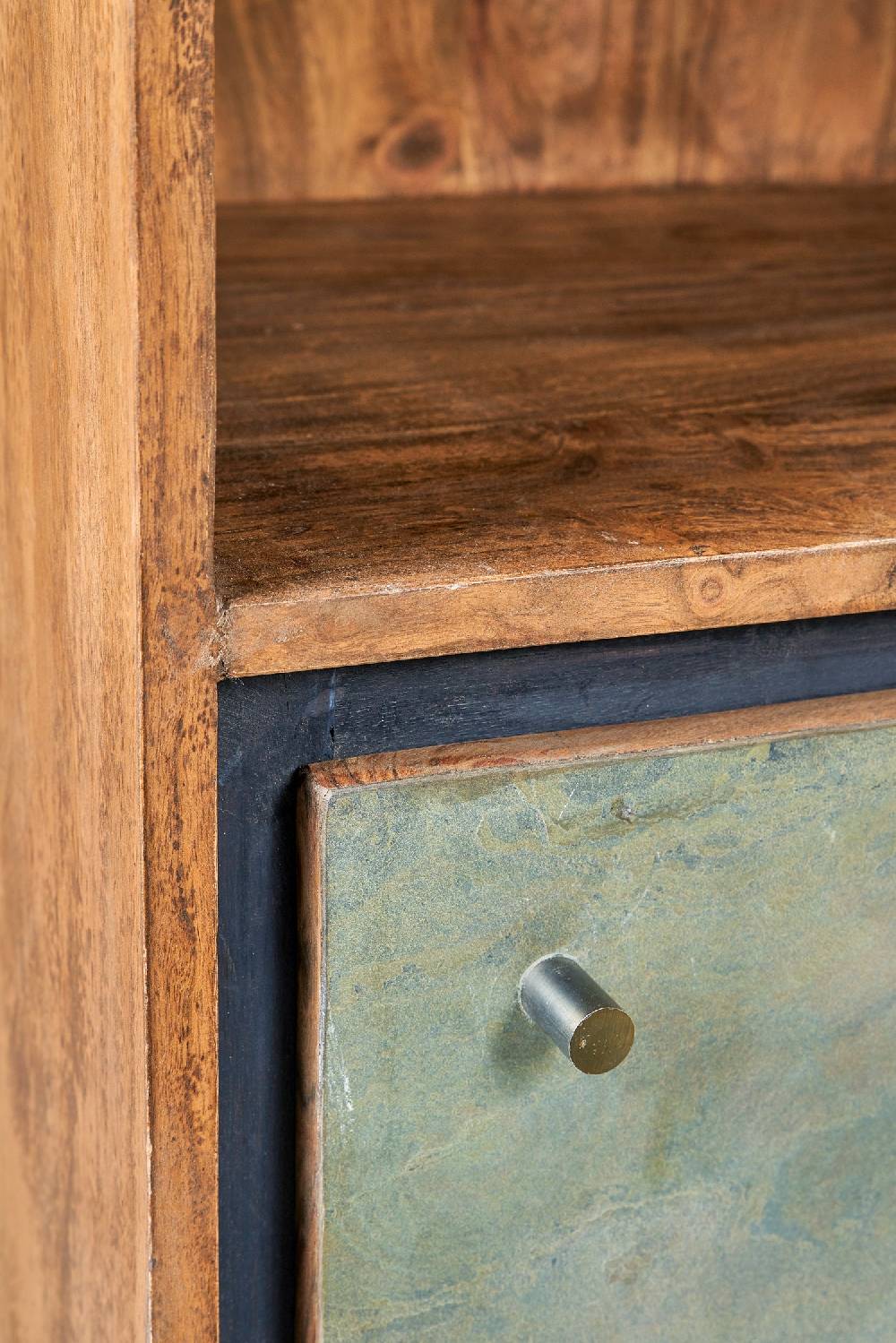 Novità Home Ardesia - Cabinet 1 Sportello, Un Cassetto