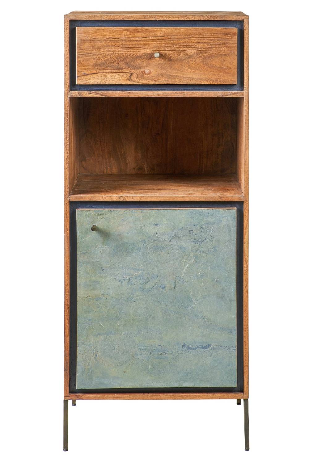 Novità Home Ardesia - cabinet 1 sportello, un cassetto