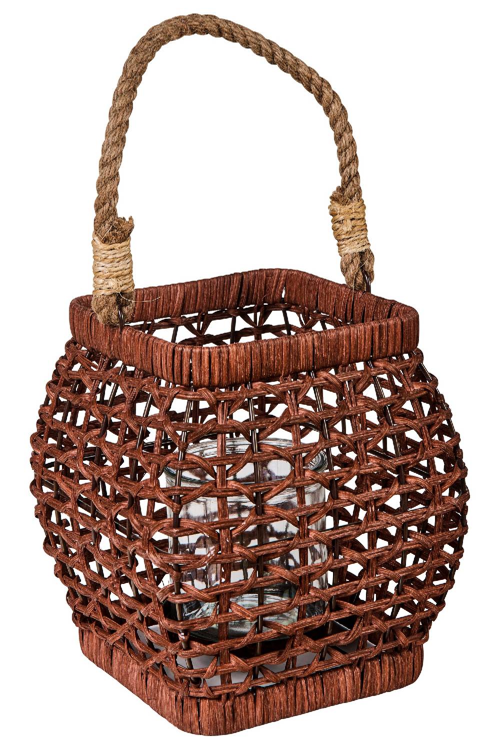 Novità Home At Sunset - Lanterna Piccola Base Quadrata