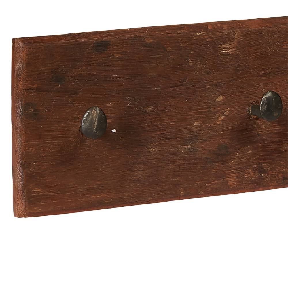 Novità Home Attaccapanni Legno Ganci Metallo - 5 Posti