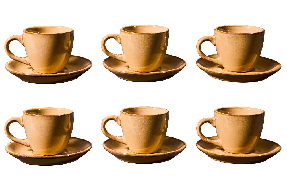 Novità Home Baltico - Tazzina Caffè con Piattino Beige