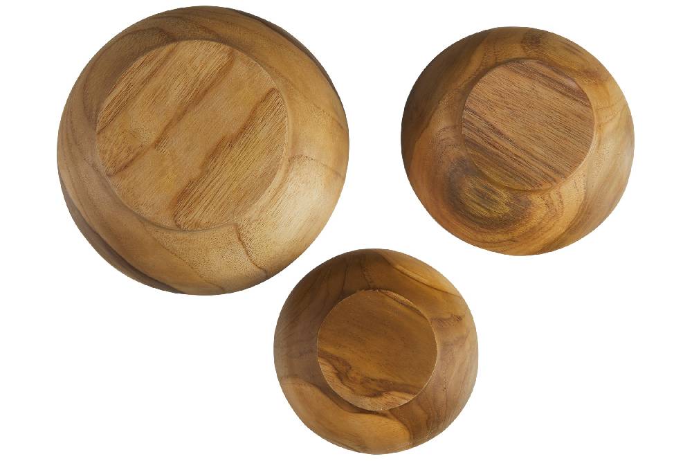 Novità Home Bartender - Ciotoline Set 1/3 Legno E Abalone