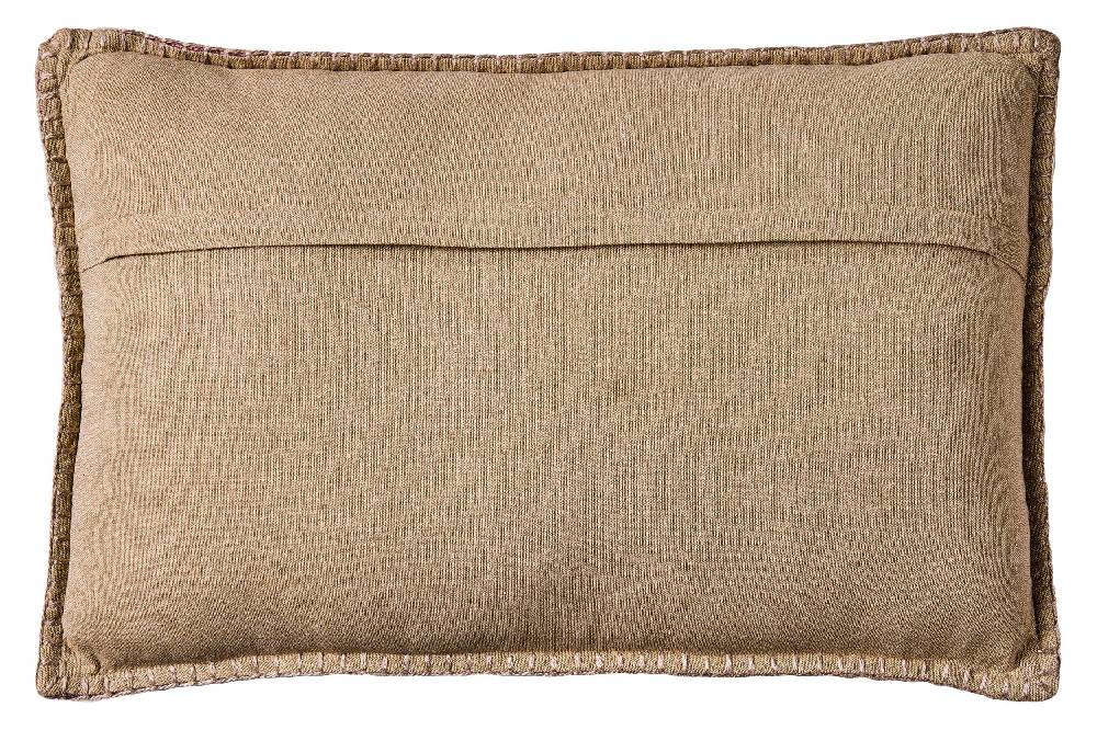 Novità Home Bianca - Cuscino Stampa Vintage Tonalita Beige Con Interno