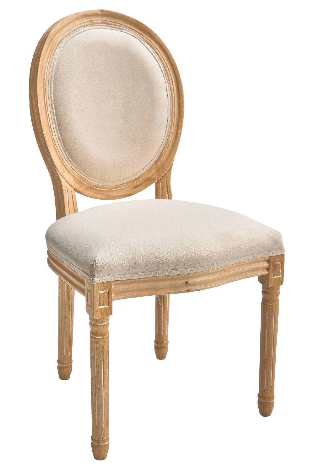 Novità Home Blasone - sedia seduta e spagliera imbottita in legno e tessuto