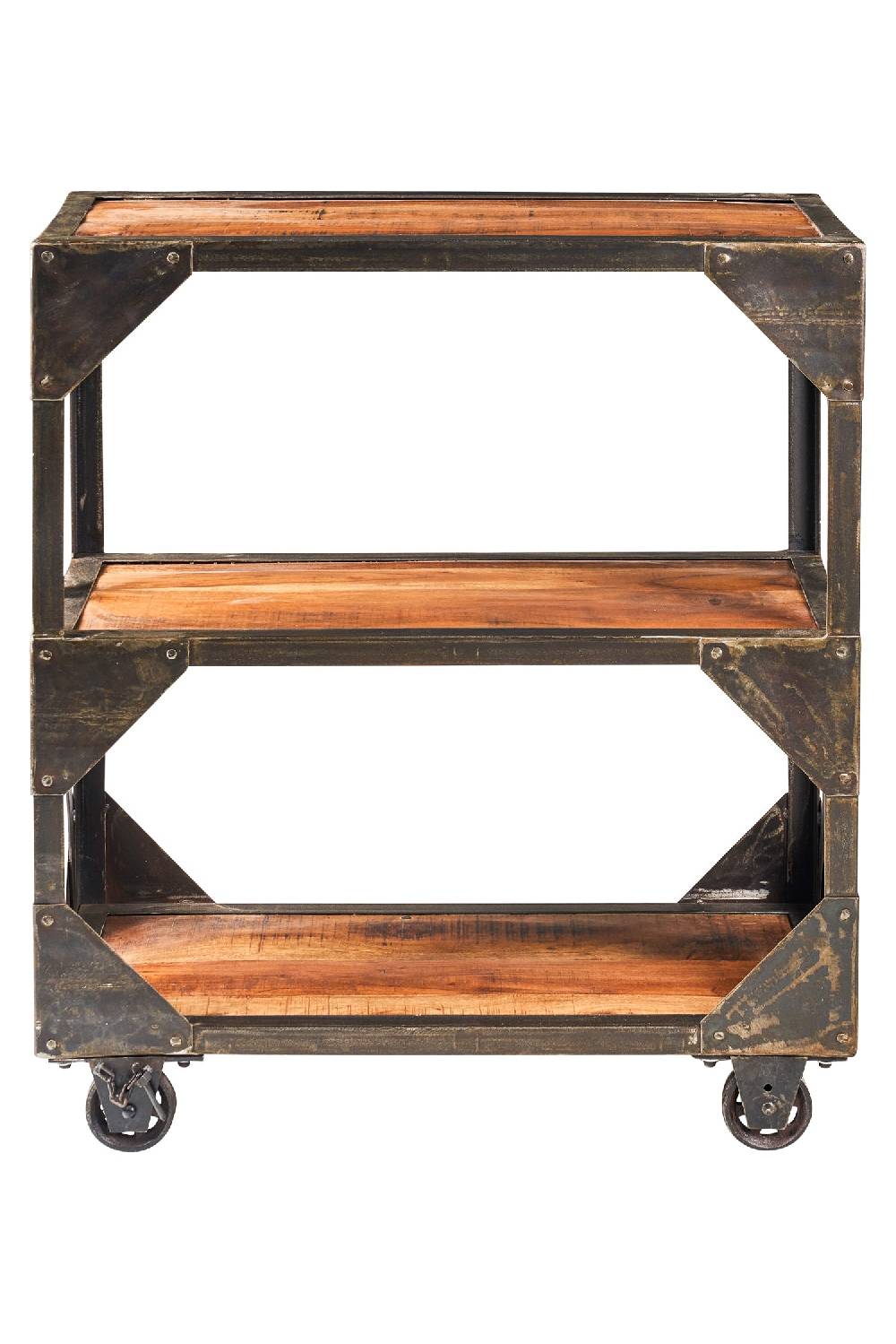 Novità Home Bristol - etagere in legno di recupero e metallo con ruote